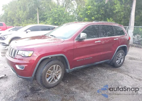 2017 Jeep Grand Cherokee Limited 4X2 z USA, uszkodzony, nr VIN 1C4RJEBGXHC685212